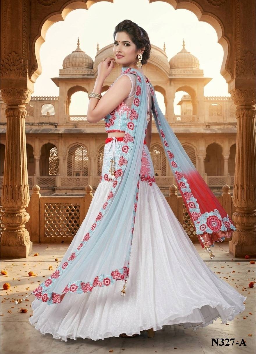  NIMAYA LEHNEGA SALE by MAHOTSAV Bridal Wear Collection Beautiful Stylish Colorful Fancy Party Wear & Occasional Wear Banarasi Silk Lehengas At Wholesale Price